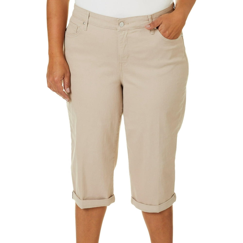 gloria vanderbilt cargo capris