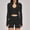 Black, variant on PISONIC Workout Sets for Women 3 Piece Long Sleeve Zip Up Jacket, V-neck Cami Tank Top, High Waisted Yoga Shorts Gym Athletic Sets