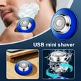 Flying Saucer Men Electric Shaver TypeC Rechargeable Mini Travel