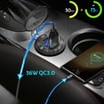 thumbnail image 4 of Enchufe de cargador de coche Qioe, salida USB de alto voltaje PD30W, 4 of 7