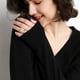 thumbnail image 3 of Abrigo de mujer de primavera, cárdigan de punto con cuello en V y manga larga, suéter ajustado de estilo coreano de color sólido corto y fino para mujer, 3 of 6