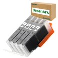 thumbnail image 1 of Cartucho de tinta GREENARK CLI-271XL gris, paquete de 4 para Canon, 1 of 8