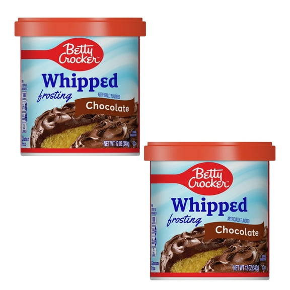 ( 2 Pack ) Betty Crocker Whipped Chocolate Frosting - 12oz