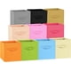 thumbnail image 1 of Cajas de Almacenamiento Plegables de Tela, Cubos de Almacenamiento 28 cm, Juguetero Organizador Infantil para Niños, Cajas Organizadoras Contenedores para Clósets, Cajas para Ropa（10pcs）, 1 of 14