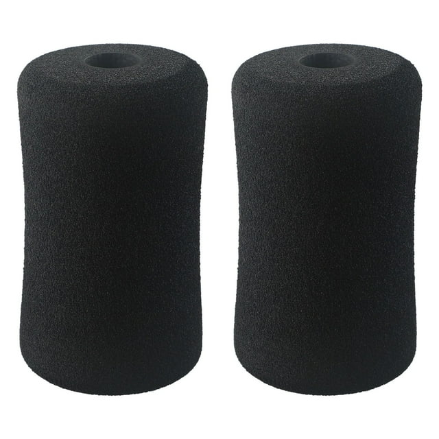2 Pcs Rouleaux de Mousse pour Pieds Remplacement pour Extension de Jambe pour Banc de Poids 5.12i 23*70*130mm
