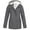 Grey, variant on Yievot Raincoats for Women Waterproof Lightweight Rain Jackets Fleece Lined Windbreaker Outdoor Hiking Hooded Jacket