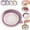 Purple, variant on Gradient Ceramic Grater Plate, 2026 New Garlic Grater Plate with Pour Spout, Multifunctional Handcrafted Grinding Dish for Chocolate, Fruits, Vegetables, Cheese, Ginger & Garlic