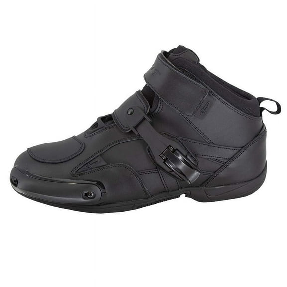 Joe Rocket Men's Motorcycle Boot (Black/Black, 8)