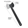thumbnail image 3 of Meat Mincer 2 Durable Stainless Steel Meat Functional Kitchen Tool For Tenderizing Beef Chicken & Pork Home Cook Instrument for Softening and Flavor Enhancement, 3 of 3