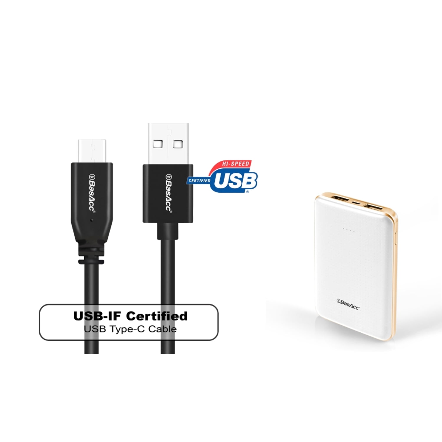 For Nintendo Switch Portable Charger set, by } BasAcc USB Type C, C