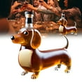thumbnail image 7 of ACDANC Dachshund Dog Whiskey Bottle, Unique Dachshund Shape Whiskey Bottles Favors for Whiskey Lovers, Dog Lovers, Funny Dachshund Statue Wine Decanter Decoration for Bar, Home, Offices, 7 of 7