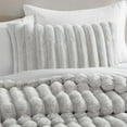 thumbnail image 4 of Everett Gray 4pc Comforter Set Riverbrook Home Everett Collection Grey - King - 4 Piece, 4 of 5
