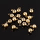thumbnail image 2 of 10 cuentas espaciadoras para hacer joyas, para hacer pulseras y collares, de 4 mm o 5 mm. 5 mm de diámetro Oro, 2 of 9