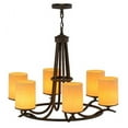 thumbnail image 7 of Meyda Tiffany 196944 Octavia 6 Light 36" Wide Taper Candle Style Chandelier - MultiColor, 7 of 7