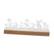 thumbnail image 5 of Partido de la mesa de Pascua del titular de la granea Favores del partido de decoración, candelabro de madera, candelabra rústico para el gabinete de, 5 of 9
