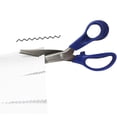 thumbnail image 1 of Tijeras Con Bordes Zigzag PASCUA para manualidad DIY hogar oficina decoracion, 1 of 7
