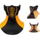 thumbnail image 4 of Pasamontañas Polar Pasamontañas Máscara Calentador de cuello Patrón/filtro térmico a prueba de viento para motocicleta Ciclismo Esquí Invierno Hombres Mujeres Naranja, Protección facial contra el vien, 4 of 5