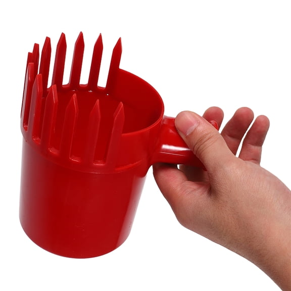 LOLIPPYY Blueberry Harvester with Ergonomic Handle - Plastic Berry Picking Tool for Outdoor Gardening