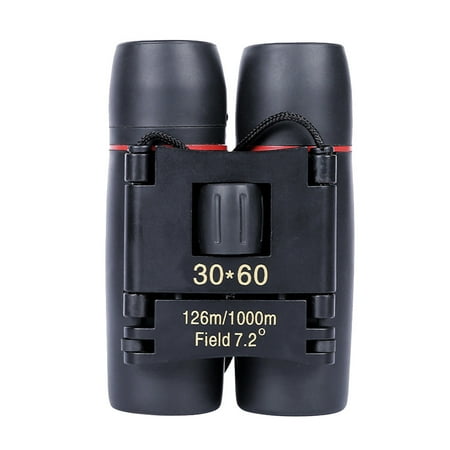 Portable Mini Binoculars 30 x 60 Zoom Outdoor Travel Folding Telescope With Bag