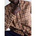 thumbnail image 4 of Free Assembly Men's Plaid Button Down Cotton Shirt, Sizes XS-3XL, 4 of 6