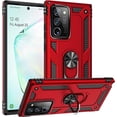 thumbnail image 3 of Grade Drop Impact for Samsung Galaxy Note 20 Ultra Case Galaxy Note 20 Ultra 5G Case Metal Rotating Ring Kickstand Holder  Heavy Duty Case Galaxy Note 20 Ultra 5G Phone Case Sliver, 3 of 12