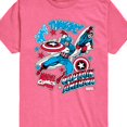 thumbnail image 2 of Marvel Captain America - Stickers - Toddler and Youth Short Sleeve Graphic T-shirt, 2 of 4