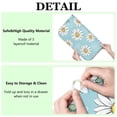 thumbnail image 4 of Microfibre Drying Mat for Kitchen Daisy Flower Watercolor Dish Drying Drainer Mat Absorbent Drying Mat Washing Up for Glass, Plate & Cup 16inch X 18inch, 4 of 7