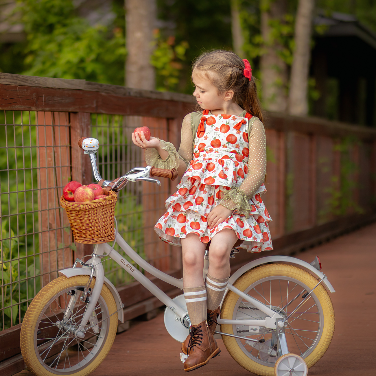 Glerc Little Molly 20" Girls Bike, Mint Green photo 8