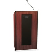 AmpliVox Presidential Plus Lectern, 25-1/2w x 20-1/2d x 46-1/2h, Mahogany