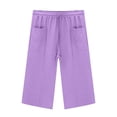 thumbnail image 4 of ANINEO Women's Casual Pants Everyday Comfortable Lightweight Trousers For Work Travel And Weekend Shopping Solid Color Versatile Daily Female Slacks, 4 of 5