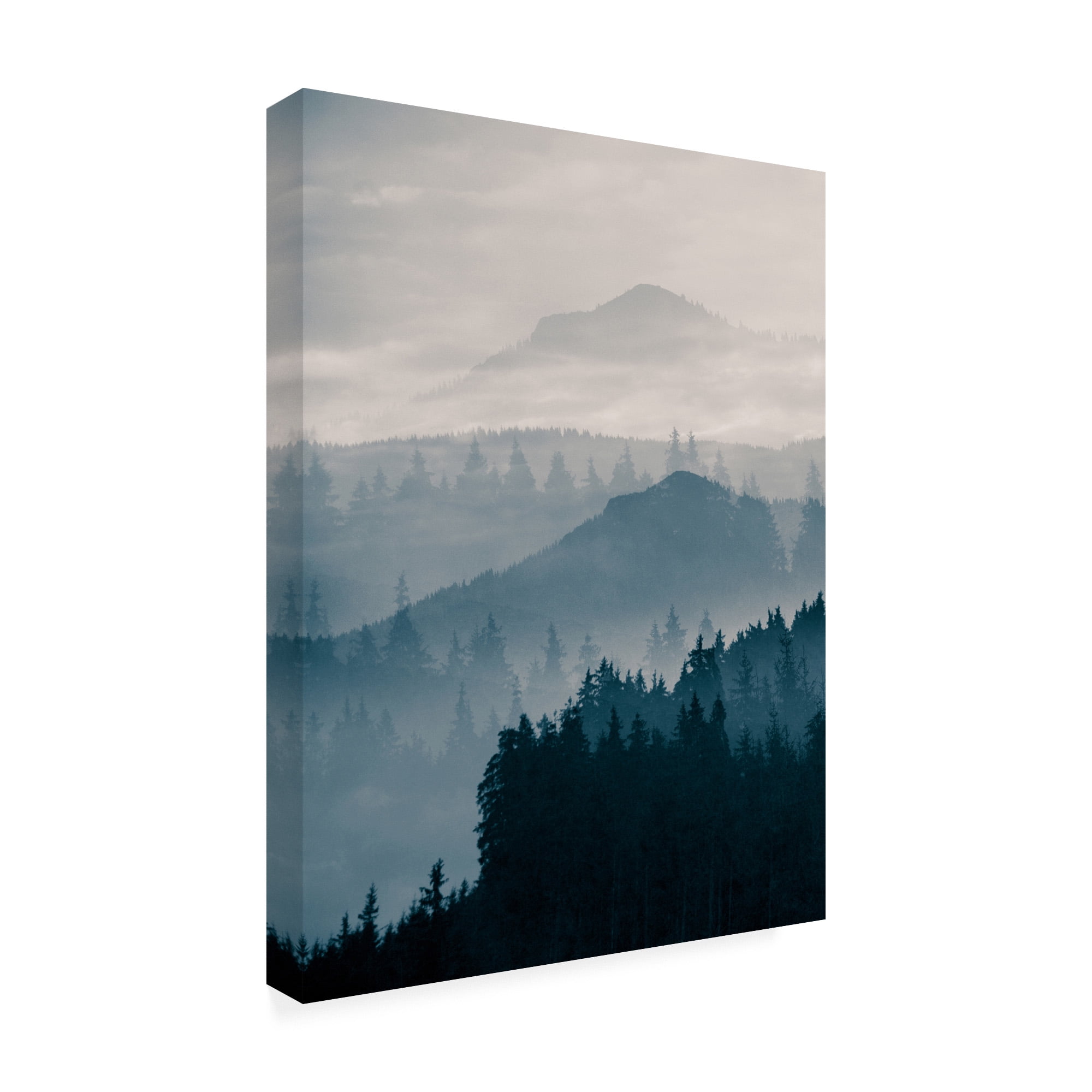 Trademark Fine Art 'Blue Mountains I' Canvas Art by PhotoINC Studio
