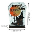 thumbnail image 6 of Herrnalise Halloween Decor - Cross Border Halloween Wooden Ornaments Halloween Pumpkin Skeleton Bat Party Scene Layout Decoration, 6 of 8