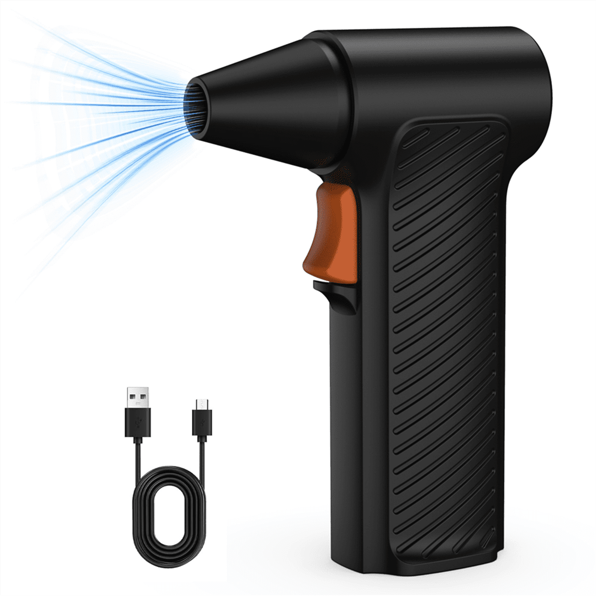 High-Speed Turbo 110,000 Rpm Brushless Violent Fan Handheld Rechargeable Outdoor Powerful Dusting Hair Dryer