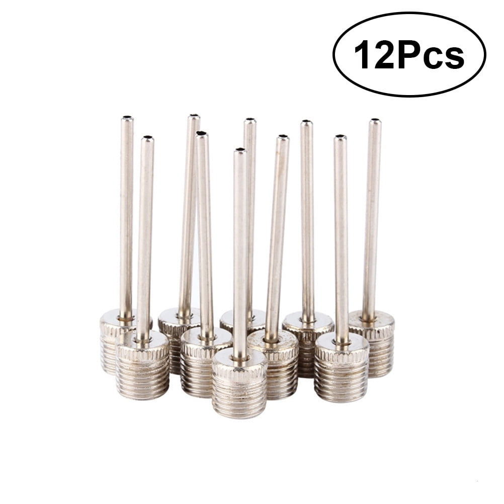 NUOLUX 12pcs Air Inflation Needle Inflating Needles for Balls