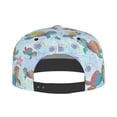 thumbnail image 4 of Fotbe Colorful Sea Turtle Flat Bill Visor Cap Classic Snapback Hat Polyester Foam Trucker Hat Trucker Cap Adjustable Baseball Cap, 4 of 9