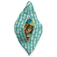 thumbnail image 3 of Pineapple Lounger Chair Bag, Abstract Summer Pattern with Exotic Fruit and Minimal Ornaments, High Capacity Storage with Handle Container, Lounger Size, Pale Yellow Turquoise, by Ambesonne, 3 of 5