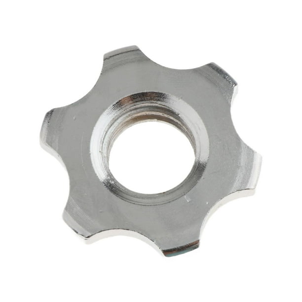 Tuerca para mancuernas de entrenamiento de fuerza de 2,6 cm de diámetro interior, abrazadera de tornillo de repuesto para mancuernas Estilo B