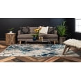 thumbnail image 4 of Rugs.com Gossamer Collection Rug – 5' x 8' Navy Blue Medium Rug Perfect For Bedrooms, Dining Rooms, Living Rooms, 4 of 9