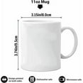 thumbnail image 2 of 11oz Friendship Quote Coffee Mug - Best Friend Gift for Women, Unbiological Sister, Soul Sister - Birthday, Christmas, Long Distance Gift for Female Best Friend - You're the SHE to My NANIGANS, 2 of 5