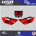 thumbnail image 3 of Kalair GFX Graphics Kit for Yamaha YZ85 (2015-2018) Usa Series, 3 of 5