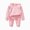 G819-Light Pink, variant on HFHAPW Kids Toddler Boys Girls Pajamas Funny Graphic Pajamas Gift Sleepwear Pjs Set