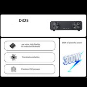 D325 Auditory Amplifier Advanced TPA3255 Chip Digital Amplifier Enhancing Heat Dissipation Design