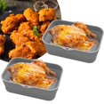 thumbnail image 1 of 2 Pcs Pot en Silicone pour Friteuse à Air Chaud avec Poignée Doublure Réutilisable Panier en Silicone pour Friteuse à Air Accessoires pour Friteuse à Air Four Micro-Ondes, 1 of 11