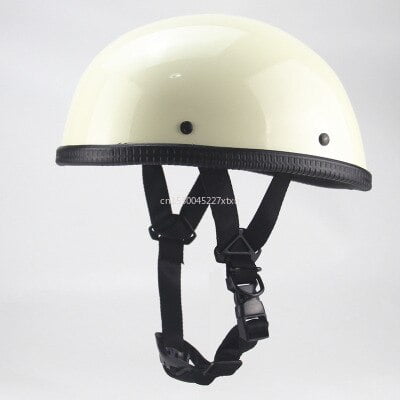 Casco de motocicleta Retro, protector de media cara Para Moto, Scooter, Cruiser, Chopper, envío directo Fivean Cascos de ciclismo