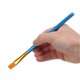 thumbnail image 1 of 10 Pcs Paint Brush Pearlescent Blue Nylon Art Painting Oil Painting Watercolor Brush Set, 1 of 3