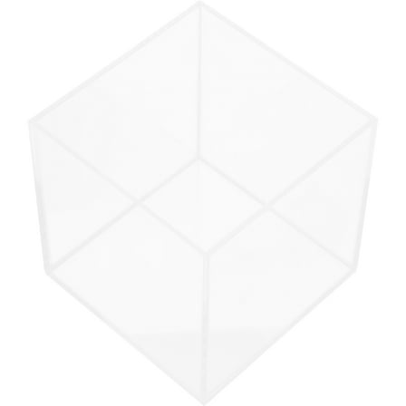 OUNONA Transparent Acrylic Fish Bowl - Multi-Functional Aquarium for Betta Fish and Small Pets