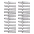 thumbnail image 1 of 1 Pack 20pcs Hunting Archery Arrows Arrow Tail Aluminum Arrow Archery Hunting Compound Bow Arrow (Silver）, 1 of 6
