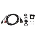 thumbnail image 1 of de Montaje en Tablero de Panel de Coche Universal a Multiusos DYNWAVEMX Cable de montaje en panel empotrado, 1 of 8