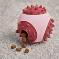 thumbnail image 4 of Kiddiway Indestructible Dog Toy Ball - Bouncy Treat Dispensing Ball for Self-Entertainment, Boredom Relief, Durable Natural Rubber, Dog Toys for Large Dogs, Outside Fetch Toy.,Red, 4 of 8