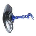 thumbnail image 3 of Guardabarros de rueda trasera de aleación de aluminio de fibra de carbono de imitación ajustable para motocicleta accesorios extensores universales, 3 of 5